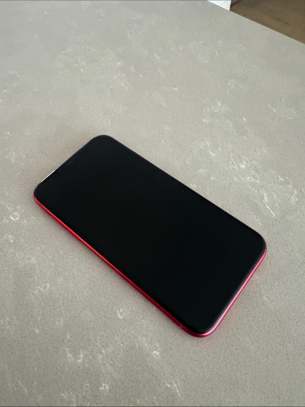 Apple Red and Black Slim Phone 11
